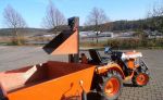 Malotraktor Kubota B14 s prívesom