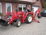 Malotraktor Yanmar VTR 20 s nakladačom